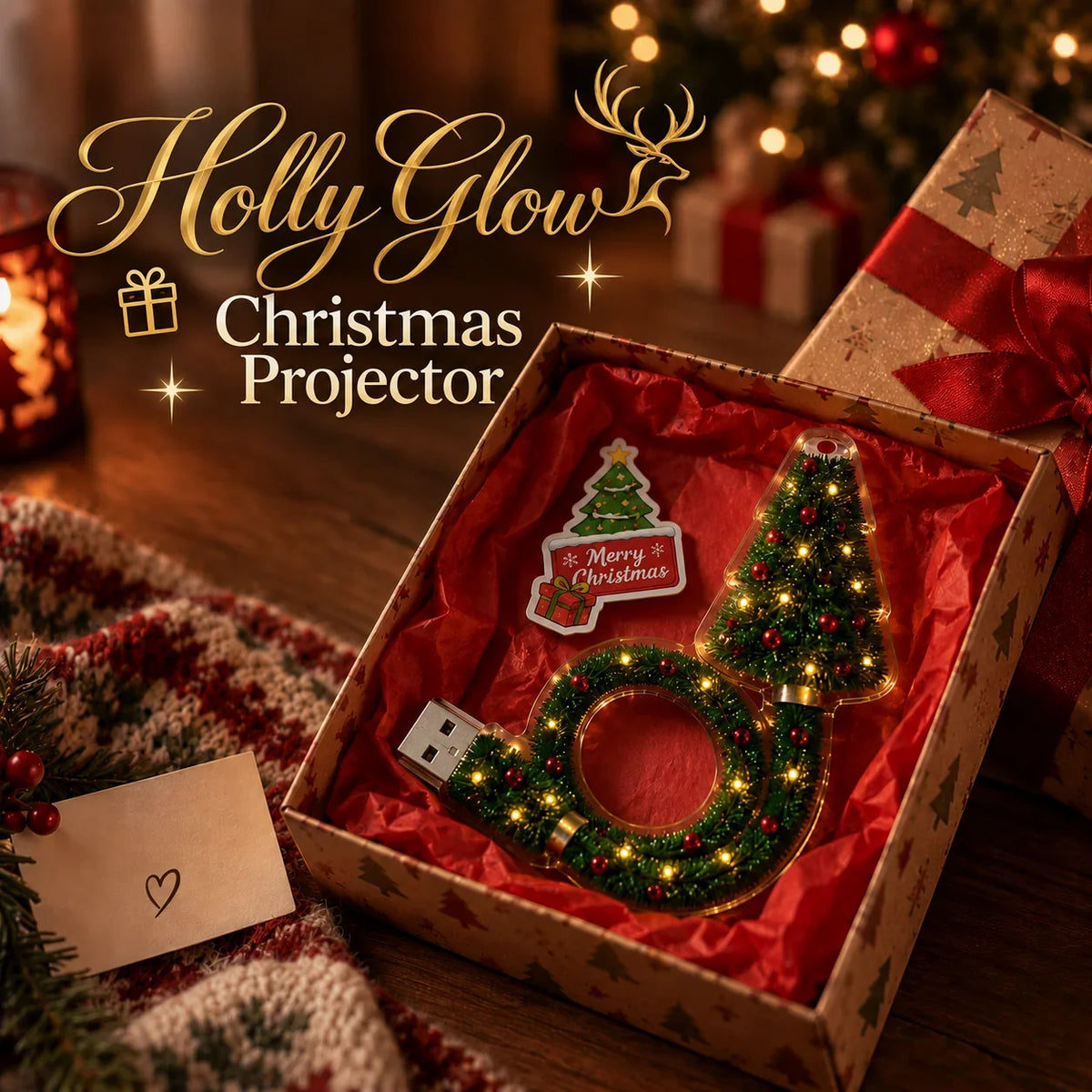 Christmas Light Projector – Instant Holiday Glow
