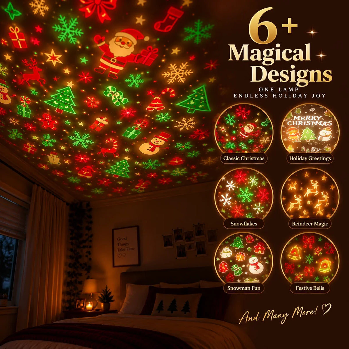 Christmas Light Projector – Instant Holiday Glow