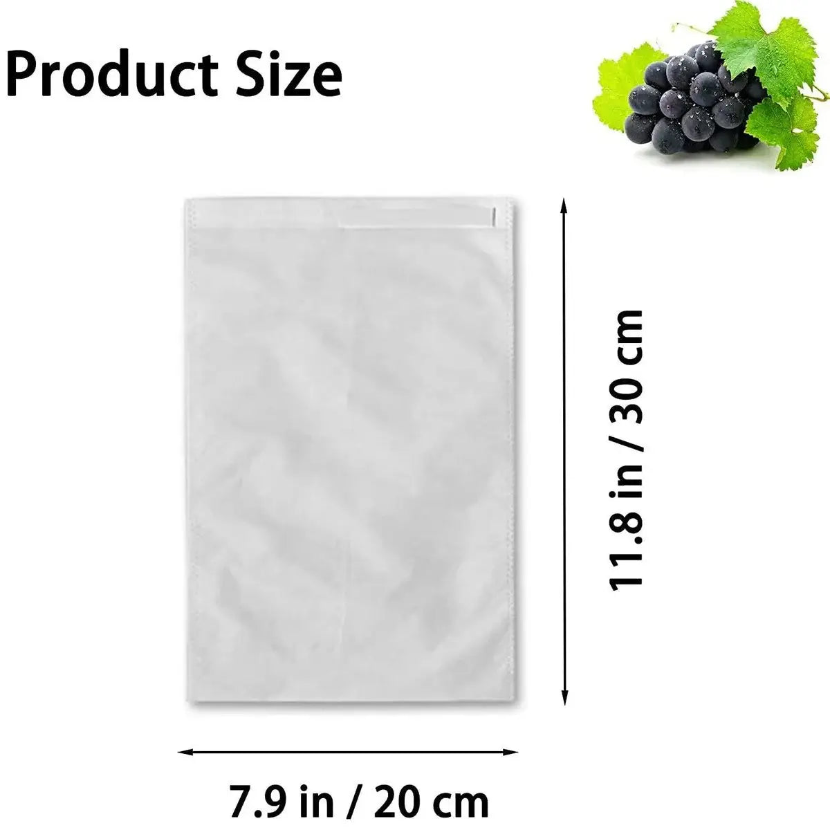 Fruit & Grape Protection Bags – Nonwoven Mesh Anti-Bird & Insect Covers
